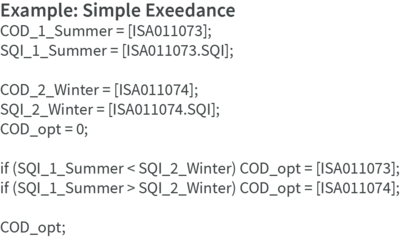 Calibration Monitoring SQI Formula